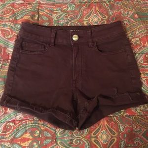 American Eagle high-waisted super stretch short